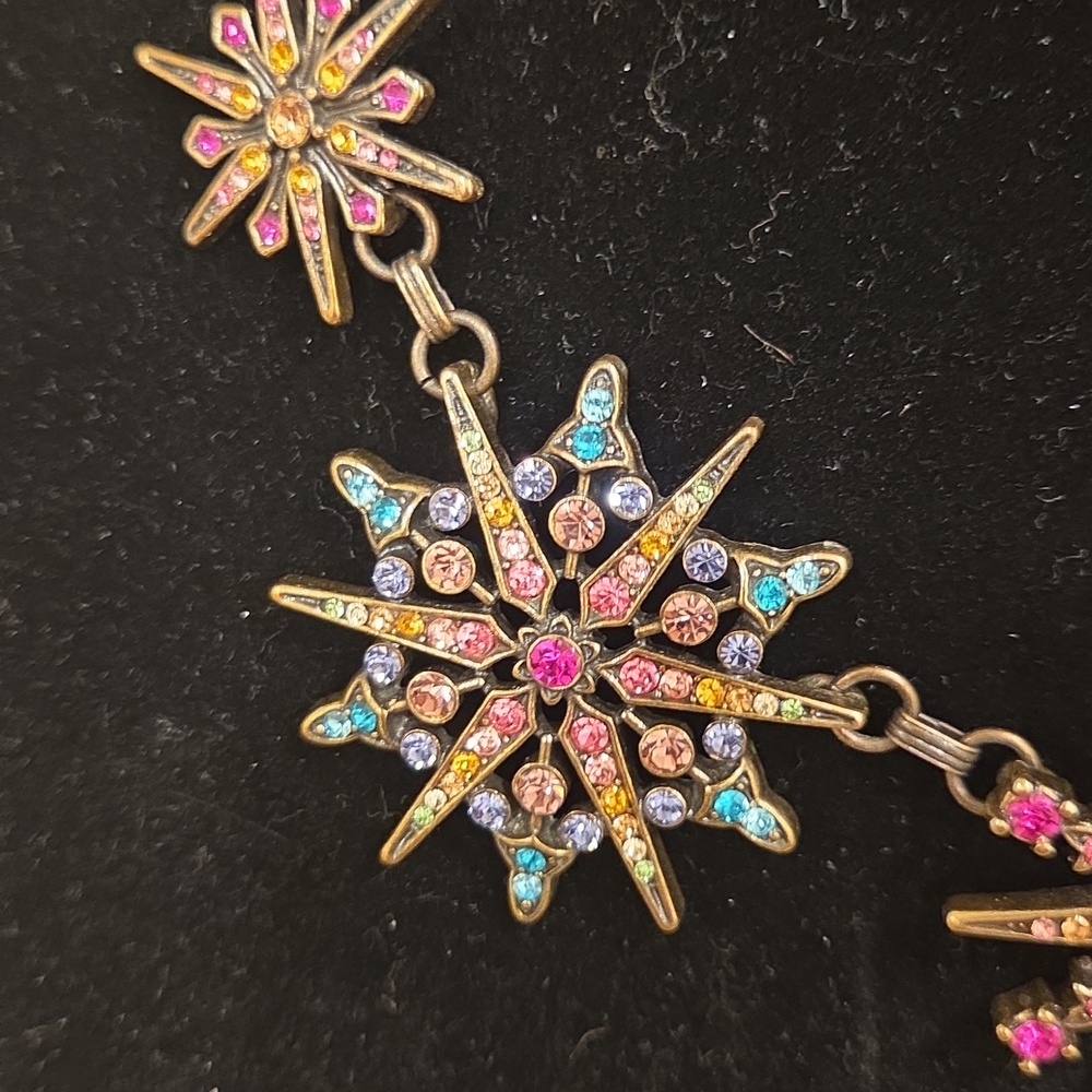 Kirks Folly Multicolor Necklace and Earring Set - Picture 3 of 8